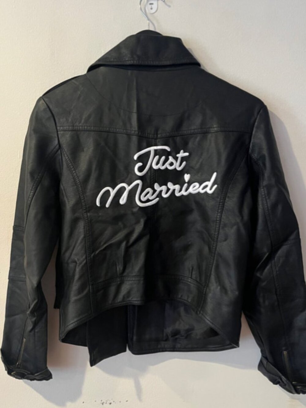JUST MARRIED moto jacket